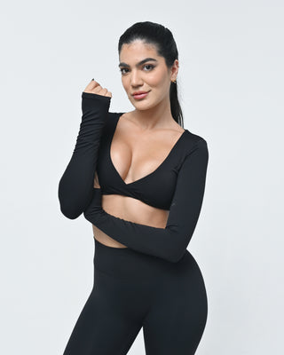 Fearless Amelia Long-Sleeve  Crop